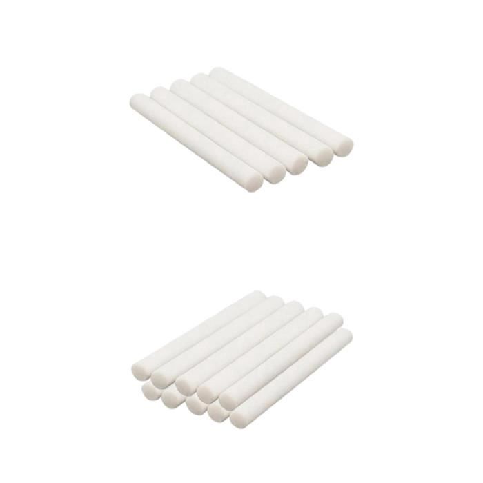 15PCS Filtre Bâtons Mèches Recharges pour Humidificateur D'air USB Diffuseur D'arôme
