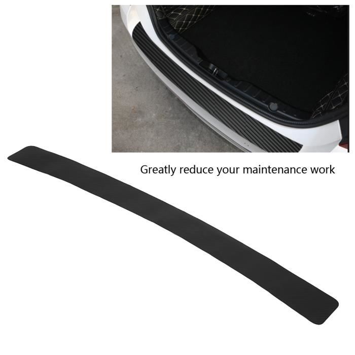 Autocollant de pare-chocs arrière, PVC noir autocollant de protection auto-adhésif pour pare-chocs arrière de voiture HB022
