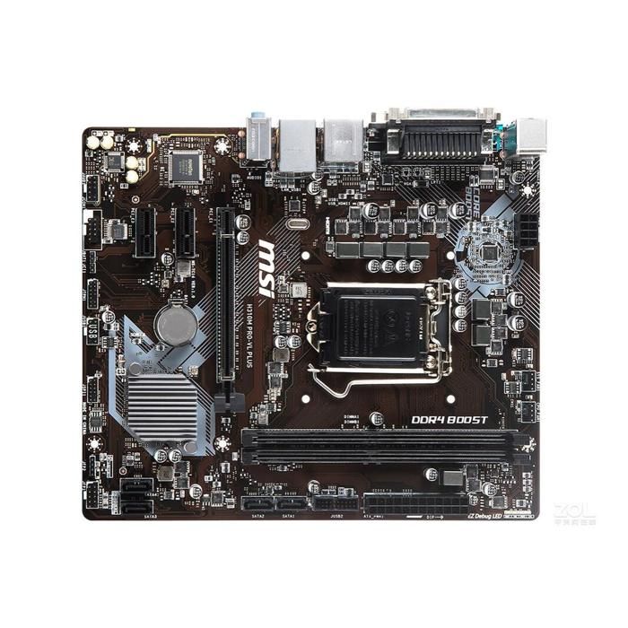 Carte mère MSI H310M PRO-VL PLUS Intel H310 LGA 1151 2xDDR4 SDRAM 32 Go Micro ATX - Msi