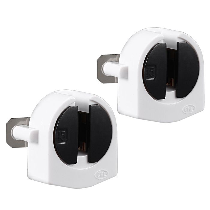 Aexit Portalampada G23-F269 – 8 Pezzi, AC 500V 2A, Per Lampade Fluorescenti T5, Base G23, Certificato CE, Bianco