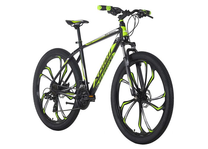 KS CYCLING VTT semi-rigide 27,5 Xplicit noir-vert TC 51 cm 