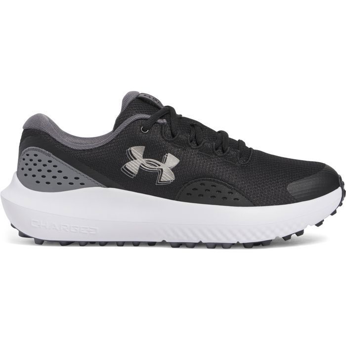 Chaussures de golf - UNDER ARMOUR - Surge - Noir - Imperméable NeverWet - Semelle Charged Cushioning Chaussures de golf - UNDER ARMOUR - Surge - Noir - Imperméable NeverWet - Semelle Charged Cushioning