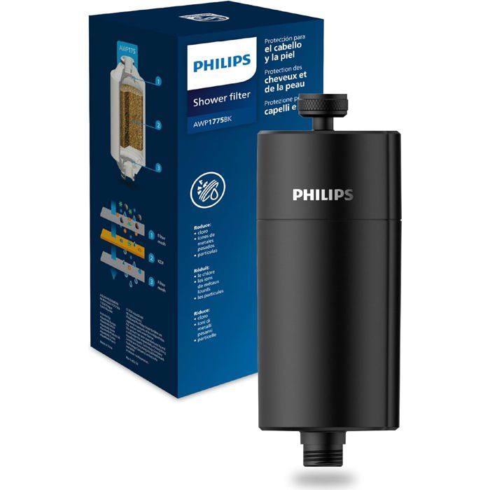 Filtre de douche Philips Water 50 000 Réduit le chlore jusquà 99%