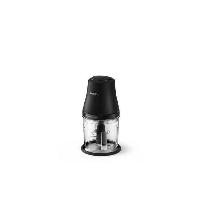 Hachoir - PHILIPS - HR1501/00 - 450 W - Bol transparent 1L - Lames PowerChop amovibles - Philips
