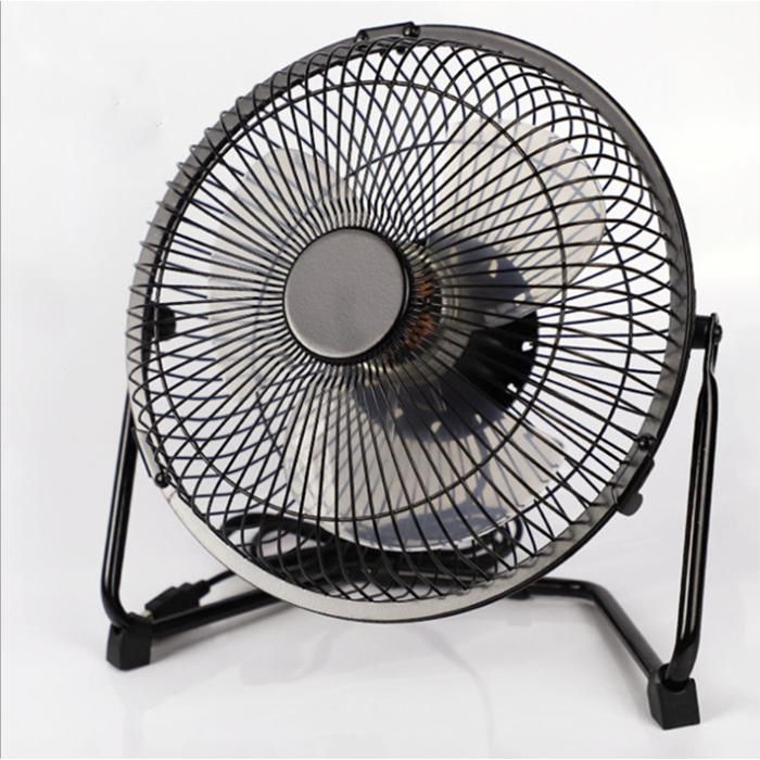 Ventilateur Silencieux Ventilateur de bureau 8 pouces USB Charge Mini - ATELIX - Creative Student Dortoir Lit Bureau Bureau Petit - Atelix