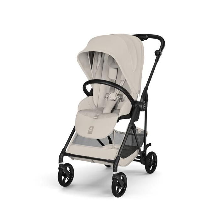 CYBEX - Poussette Melio 6 Carbon Dune Grey