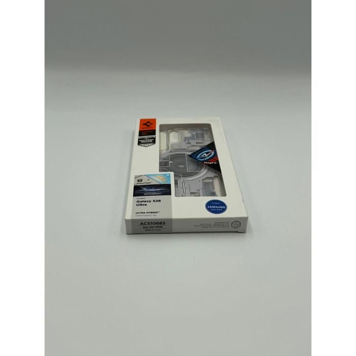 Spigen Ultra Hybrid Mag Case with MagFit for Samsung Galaxy S26 Ultra 6.9 Zero One White - ACS10683
