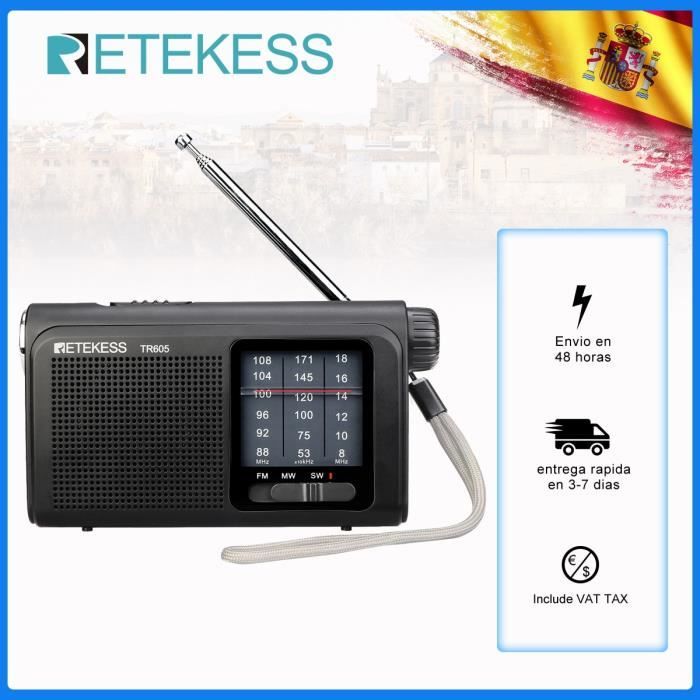 Radio Portable Piles Et Secteur