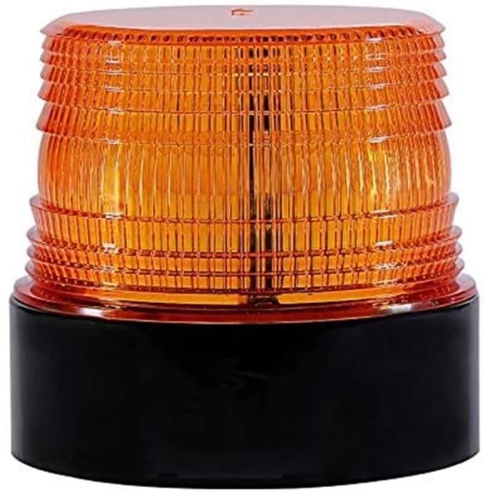 Gerofare Gyrophare Led Orange 12V – Gyrophare Led Professionnel – OVNI
