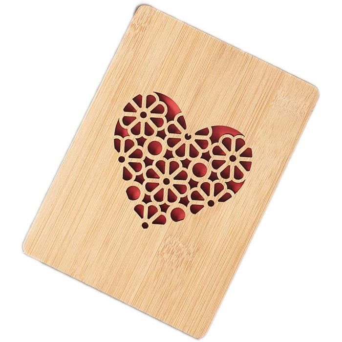 Changyeah Porte-cartes de vœux, présentoir en bois à 4 étages, chevalets d'affichage multifonctionnels, boucles d'oreilles rectangulaires, présentoir, organisateur de bijoux, support de présentation Changyeah Porte-cartes de vœux, présentoir en bois à 4 étages, chevalets d'affichage multifonctionnels, boucles d'oreilles rectangulaires, présentoir, organisateur de bijoux, support de présentation