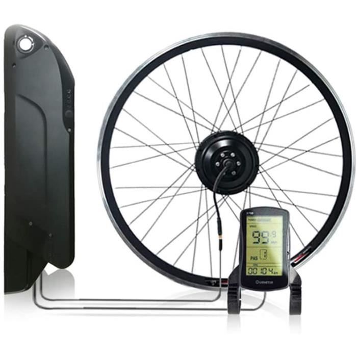 Nouveau kit Velo Electrique avec Batterie, Kit de vélo électrique de Moteur  de Roue arrière 36V 350W 12.8Ah pour VTT et vélo d[271] - Cdiscount Sport