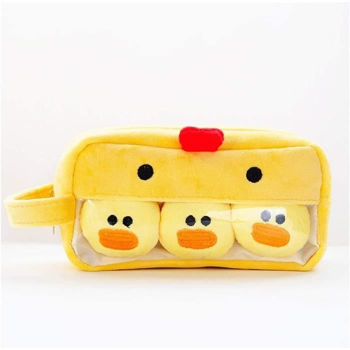 Trousse 2 En 1 En Silicone Souple - Forme Chat Noir - Porte-stylo De Table Extensible - Pour école, Bureau, Cadeau