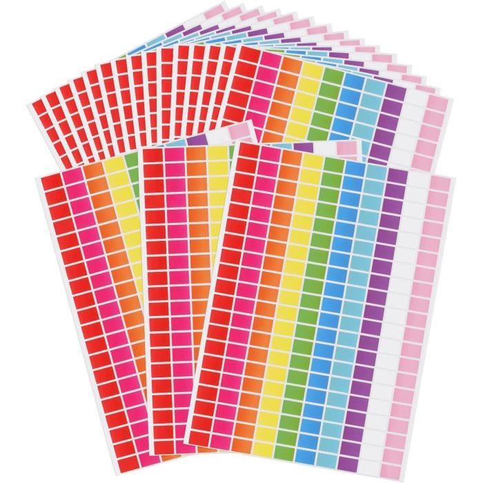 Étiquettes Rondes Autocollantes DMC - Couleurs Et Numéros - Pour Diamond Painting