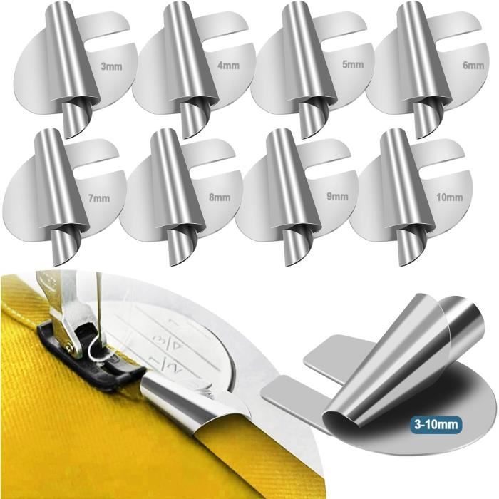 2 Pieds Presseur Perles Pour Machine à Coudre - Métal, Compatible JUKI - Pour Robes Mariée Et Tissus Délicats - 7