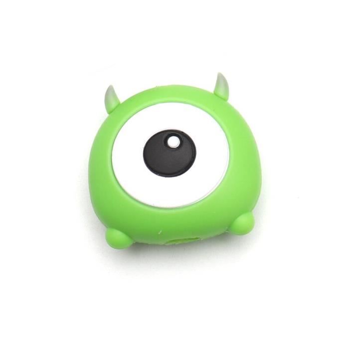 Protecteur De Câble Mignon En Forme D'hippopotame - Pour Câbles De Téléphone, Couleur Violet