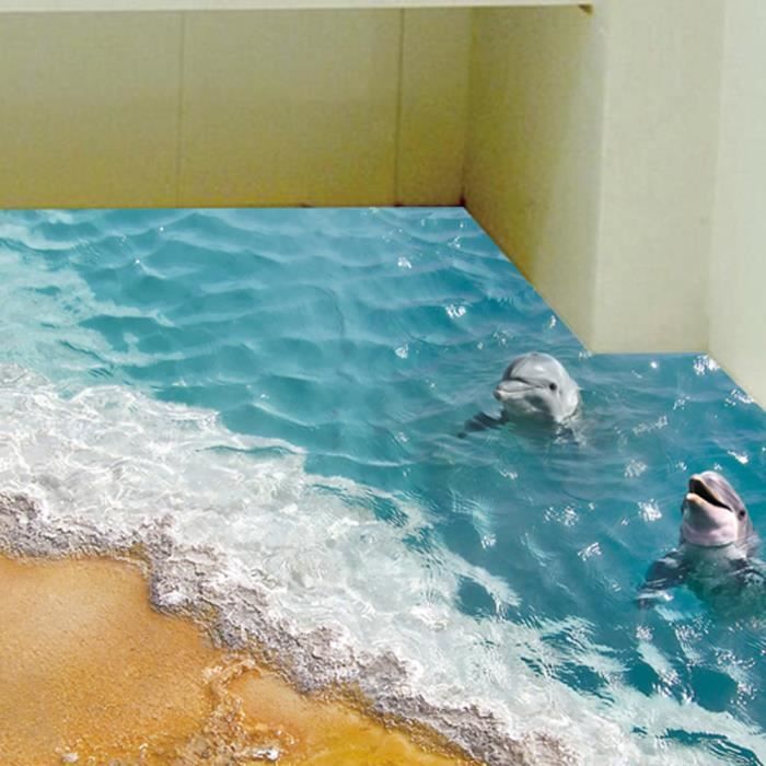 Get Wallpaper Papier Peint 3d Plage Sol Mur Sticker Amovible Mural Stickers Desktop Wallpaper Free