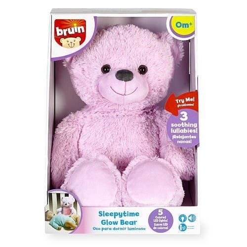 Ours en peluche lumineux et musical rose Cdiscount Jeux Jouets