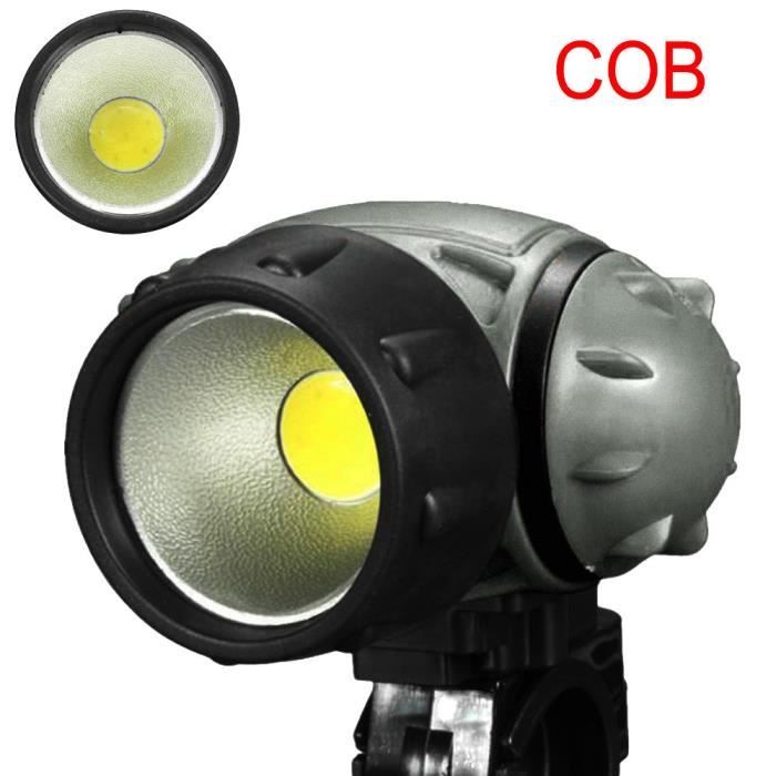 Classic Cycle Feu avant LED batterie, 70 mm, noir avec lampe rétro
