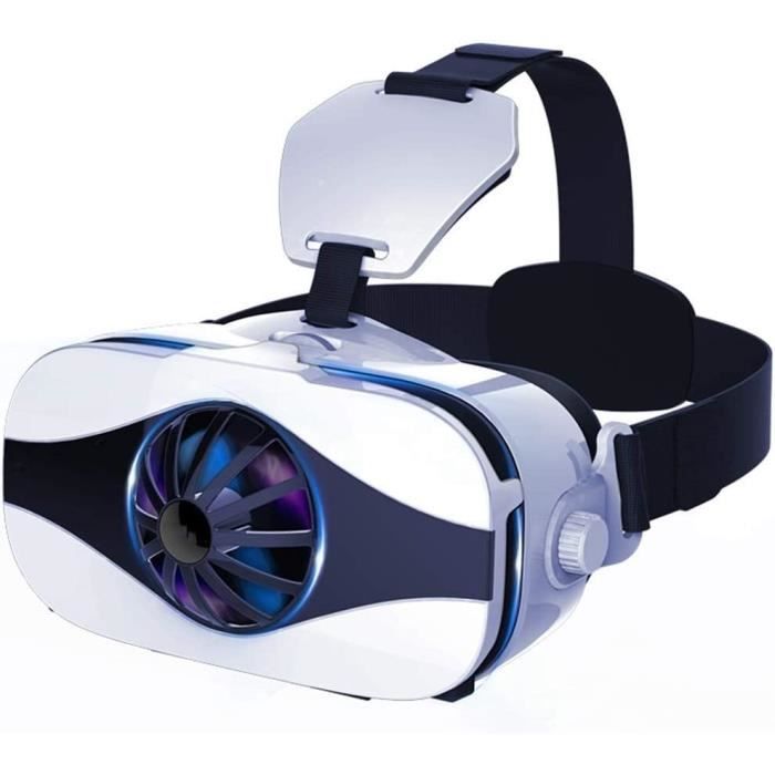 Casque Réalité Virtuelle 3D VR Pour Smartphones Android 4.5 à 7.3 Pouces - Lunettes Immersives