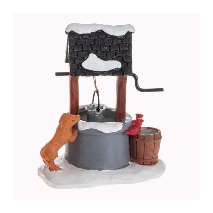 Feeric Christmas Accessoire pour Village de Noël Puit Cdiscount Maison