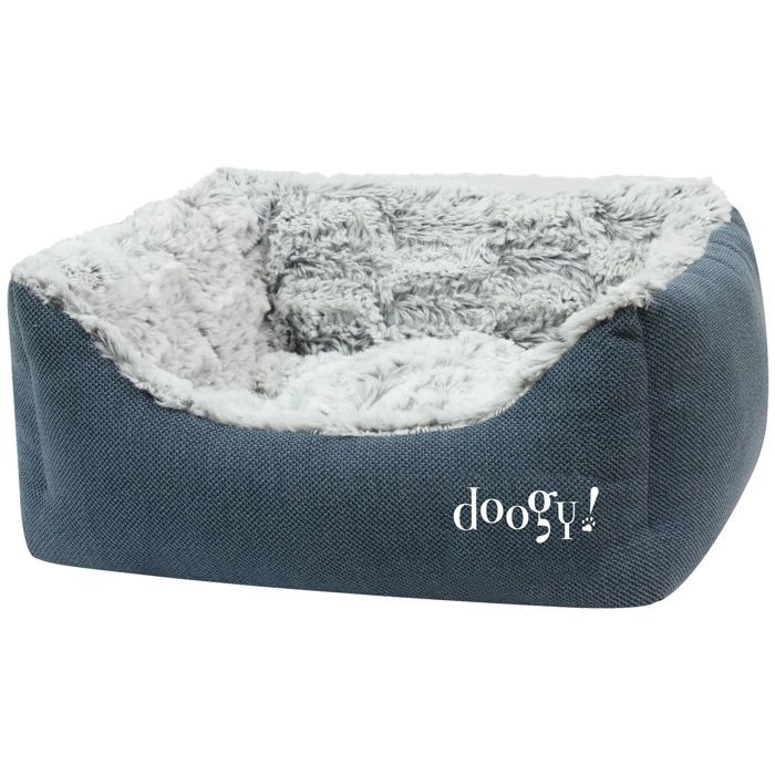 Comparer les prix de Sofa ouatinée Doogy Whooly bleu : Grand modèle - DOOGY FASHION