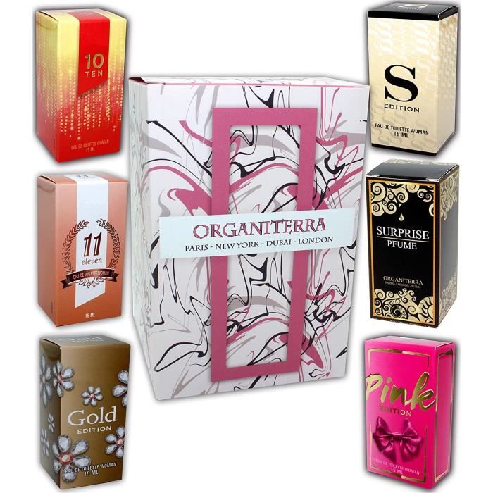 Lot De 3 Eaux De Toilette Pour Femme Prady 100ml - NEUVES (boîtes Abîmées)