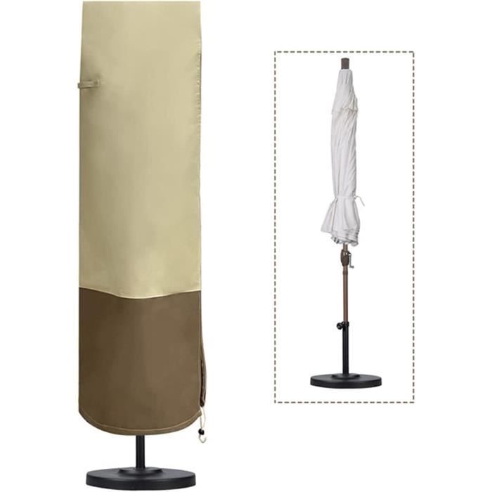 Housse Table De Jardin 180x130x75cm Noir 420D Oxford