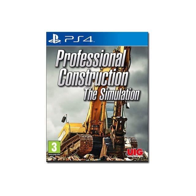 Professional Construction The Simulation PlayStation 4