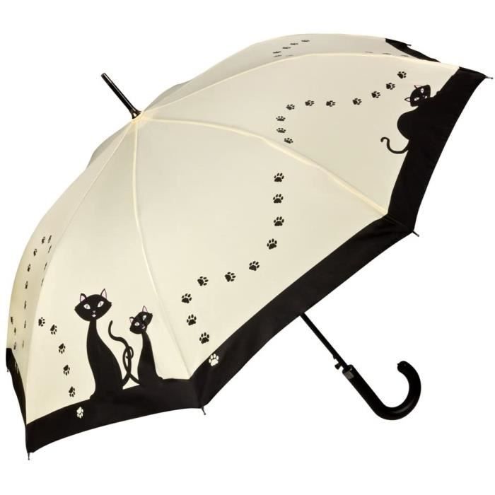 Doppler Mini parapluie de poche /à ouverture et fermeture automatiques Motif chats