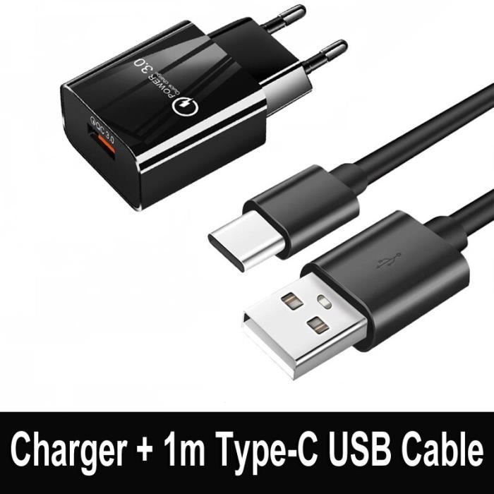 Chargeur Voiture Rapide Nokia 18W Avec Câble USB-C Inclus – Adaptateur Allume-cigare Compact Pour Tous Véhicules