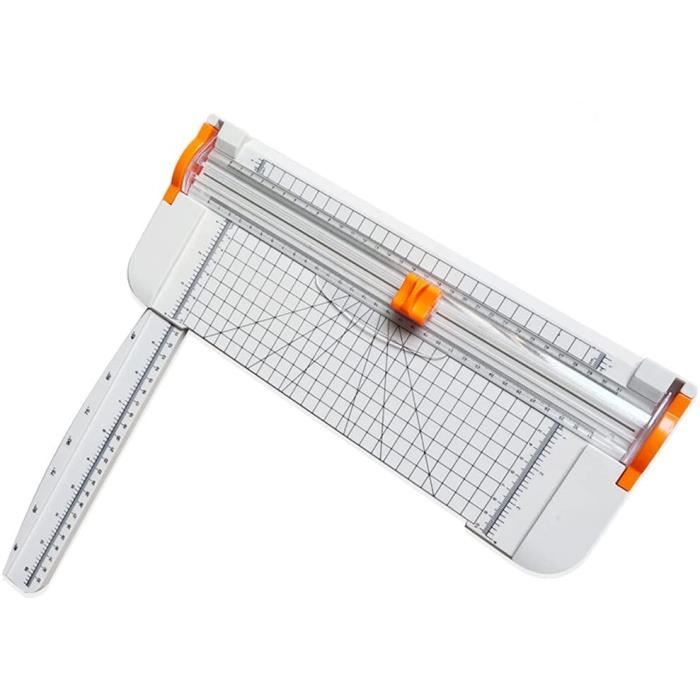 Papier Rogneuse - Coupe Papier - Massicot A4 - Mca4 - Noir - Multifunction De Decoupe, Coupeur