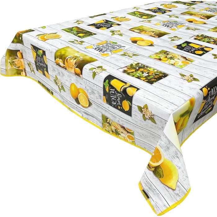 Nappe PVC Transparente Rectangulaire Ou Ronde - Imperméable, Lavable | Protection Table Repas Extérieur