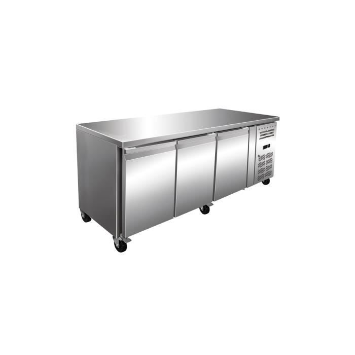 Table réfrigérée ventilé, positive - Iceshop - GN3100TN