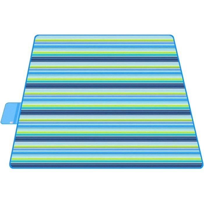 Couverture De Pique-nique Légère Relaxdays – Plaid Pliable 200x200 Cm Pour Camping