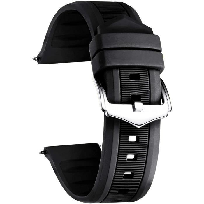 Bracelet montre deals silicone 14mm