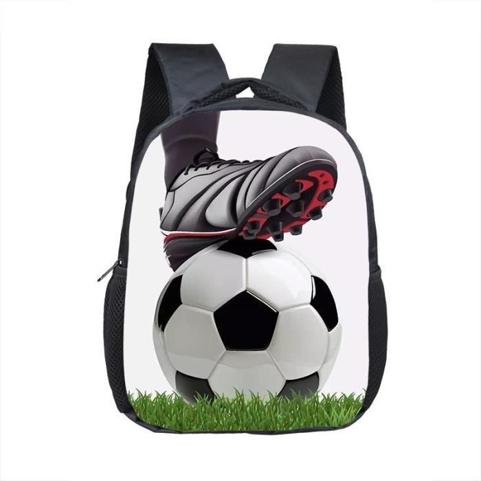 12 Inch Cool Soccerly Footbally Print Backpack for 2 4 Years Old