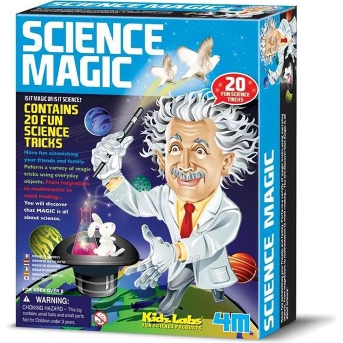 Coffret Jeu Science Magique - BARRUTOYS - 20 tours de magie - Enfant 8 ans  - Mixte - Cdiscount Jeux - Jouets