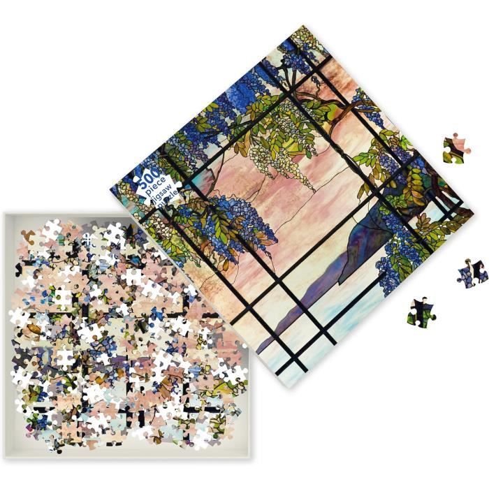 Jigsaw Puzzle Tiffany Studios: View Of Oyster Bay (500 Pieces