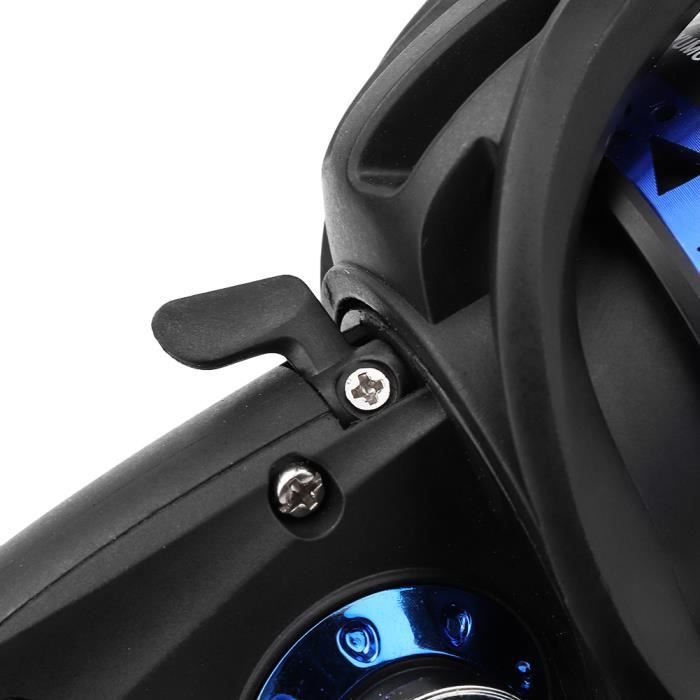 Moulinet De Pêche à Tambour Fixe En Métal à Grande Vitesse Black Rose 8