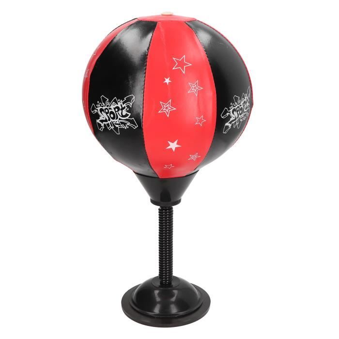 Sac De Frappe De Bureau Avec Ventouse – Mini Punching Ball Pour Table, Relaxant Et Antistress, Avec Pompe Et Gants Inclus