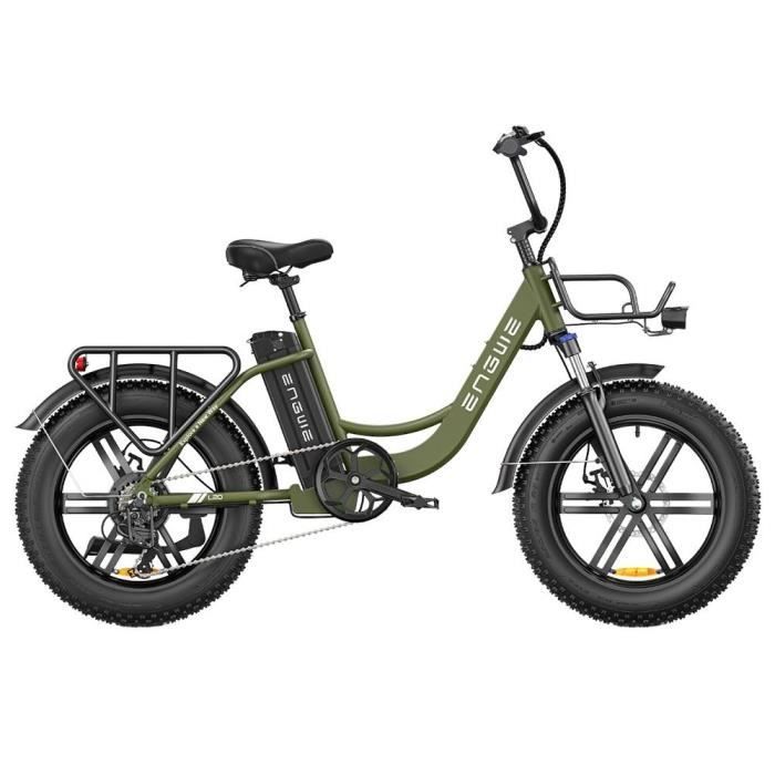 ENGWE L20 Velo Electrique 25km h Vitesse Max 48V 13Ah Batterie 140km Kilometrage 20 4.0 Pouces Pneu De Montagne 250W Moteur Cdiscount Sport
