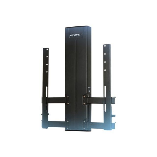 Kit de montage Ergotron Glide Wall Mount HD - Support inclinable pour écran LCD de 30 à 55 - Noir