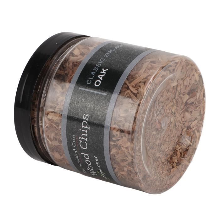 Copeaux De Bois Pour Fumoir à Cocktails - 8 Saveurs Naturelles Premium + Brosse & Cuillère, Idéal Whisky Bourbon Barbecue