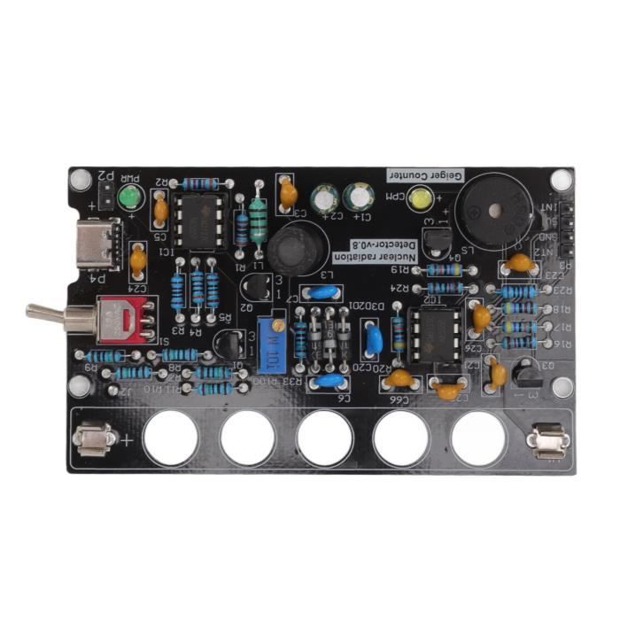 Kit Détecteur De Rayonnement Assemblé Sunydog - Compteur Geiger DIY Avec Tube, Compatible M4011, STS-5, SBM20