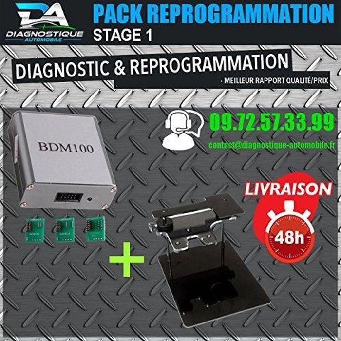 BDM FRAME BDM 100 PACK REPROGRAMMATION ET DIAGNOSTIQUE STAGE 1