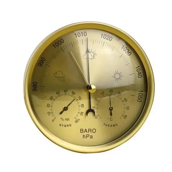 Baromètre de de précision 3 en 1 de la station météorologique Baromètre Thermomètre Hygromètre pour intérieur et extérieur ave