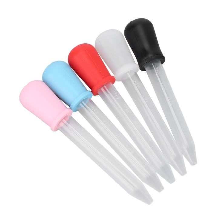 GOTOTOP Pipettes de transfert 5 pièces 5 ml embouts de pipette