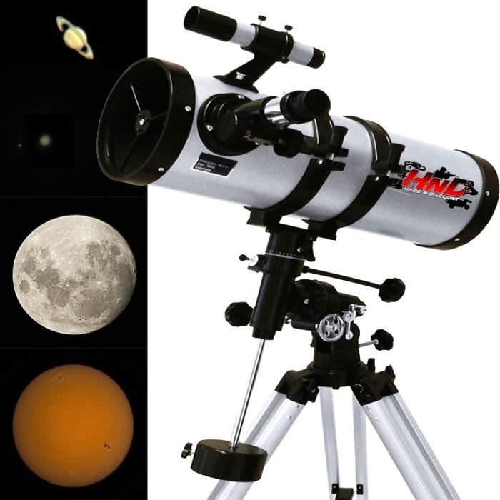 Pack complet télescope XXL Astrophotographie 700-76 avec Lunette  astronomique + Zoom Optique + Oculaires + Filtres + Guide Débutant -  Cdiscount Appareil Photo
