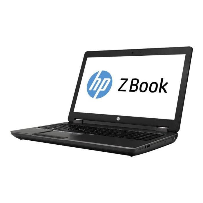 HP ZBook 15 Mobile Workstation Core i7 4800MQ - 2.7 GHz Win 7 Pro 64 bits 8 Go RAM 256 Go SSD SED DVD SuperMulti 15.6 UWVA Full… - Hewlett packard