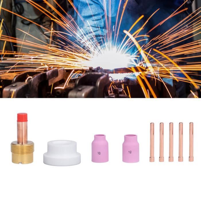 Ensemble D'accessoires De Soudage TIG - QQMORA - 55 Pièces - Cuivre Et